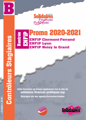 Brochure d'accueil ENFiP B généralistes 2020/2021