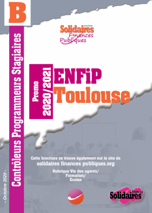 Brochure d'accueil ENFiP B généralistes 2020/2021