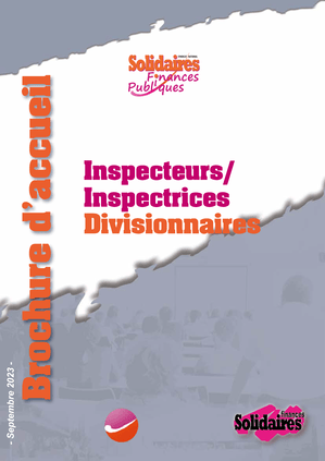 Brochure d'accueil Inspecteurs/Inspectrices Divisionnaires