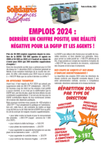 Emplois 2024 : Derrière un chiffre positif, une réalité négative pour la DGFiP et les agents !