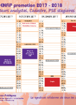 Calendrier 2017 ENFiP  A Cadastre PSE Analyste