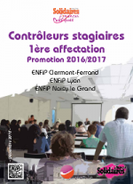 Guide première affectation Contrôleurs stagiaires- Promotion 2016/2017 