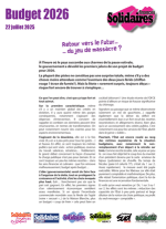 Budget 2026 : Retour vers le futur...du jeu de massacre?