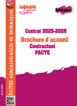 Contractuel PACTE - Brochure d’accueil - Contrat 2025-2026 