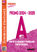 Brochure d'accueil ENFiP A Généraliste - Promo 2024-2025