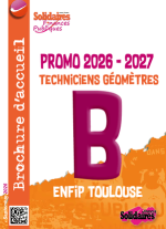Brochure d'accueil Technicien-Géomètre - Promo 2026-2027