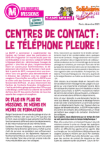 Centres de contact : le téléphone pleure !