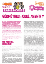 4 pages - Géomètres : quel avenir?