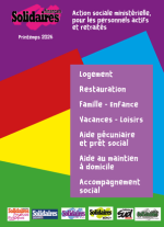 Brochure Action sociale 2026 par Solidaires Finances