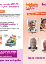 Résultats éléctions conseil promo Toulouse 2023/2024
