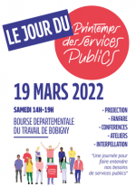Tract - 19 MARS 2022 - Le jour du Printemps des Services Publics