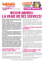 Tract - Mission amendes : la vraie vie des services!