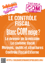 Affiche COM Contrôle Fiscal